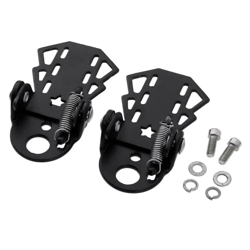 1 Pair Universal Rear Seat   Bike Cycling Riding Footpegs