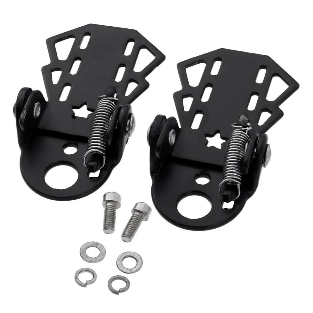 1 Pair Universal Rear Seat   Bike Cycling Riding Footpegs