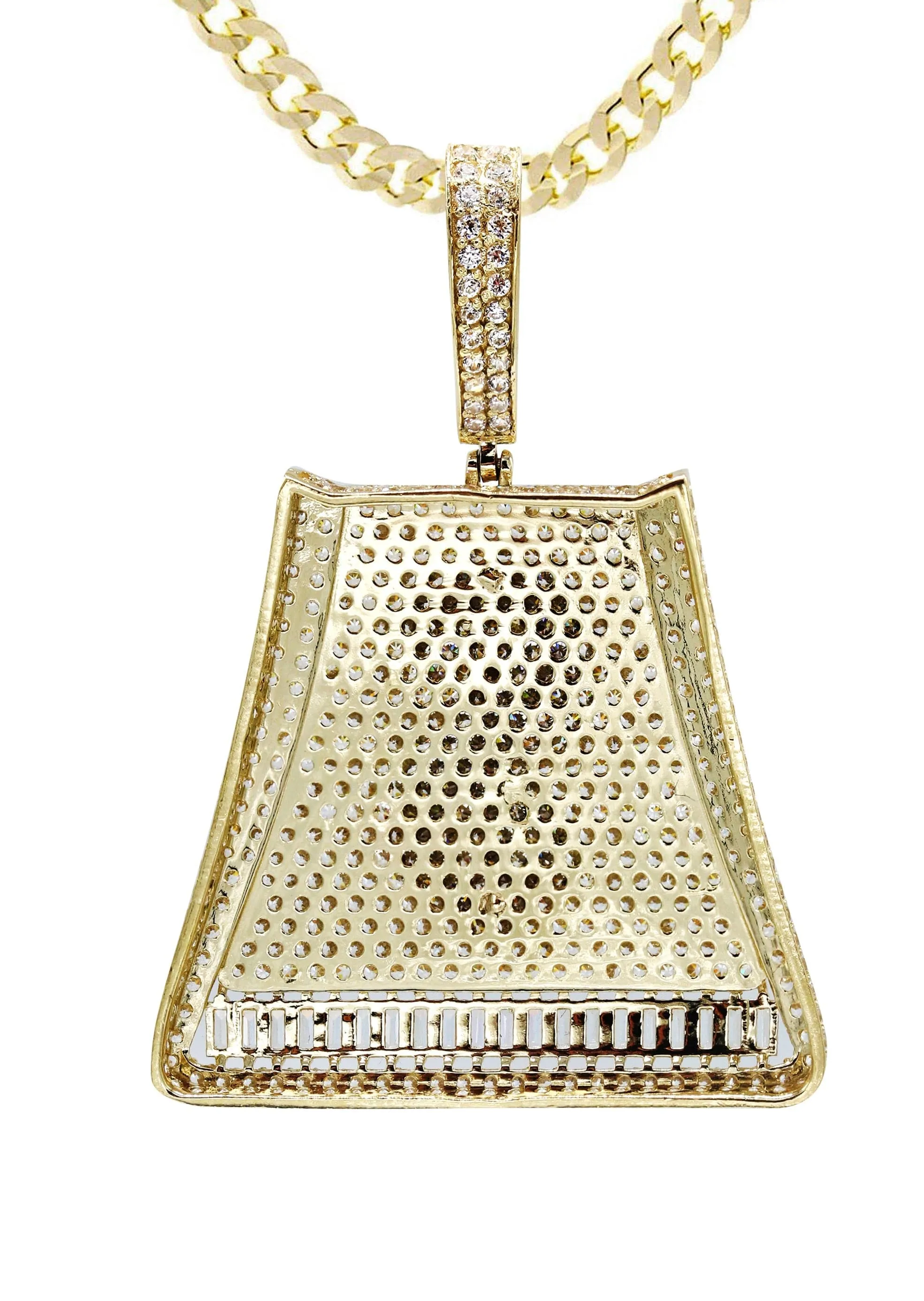 10K Yellow Gold Money Bag Necklace | Appx. 20 Grams