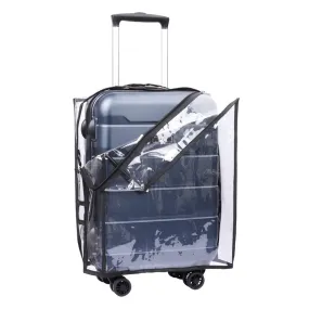 20 inch Polycarbonate Hard Case Trolley Bag - Waterproof | Combination Lock | Blue