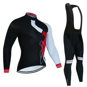 2024 Long Sleeve Cycling Sets Bicycle Clothing Breathable Mountain Cycling Clothes Suits Ropa Ciclismo Verano Triathlon