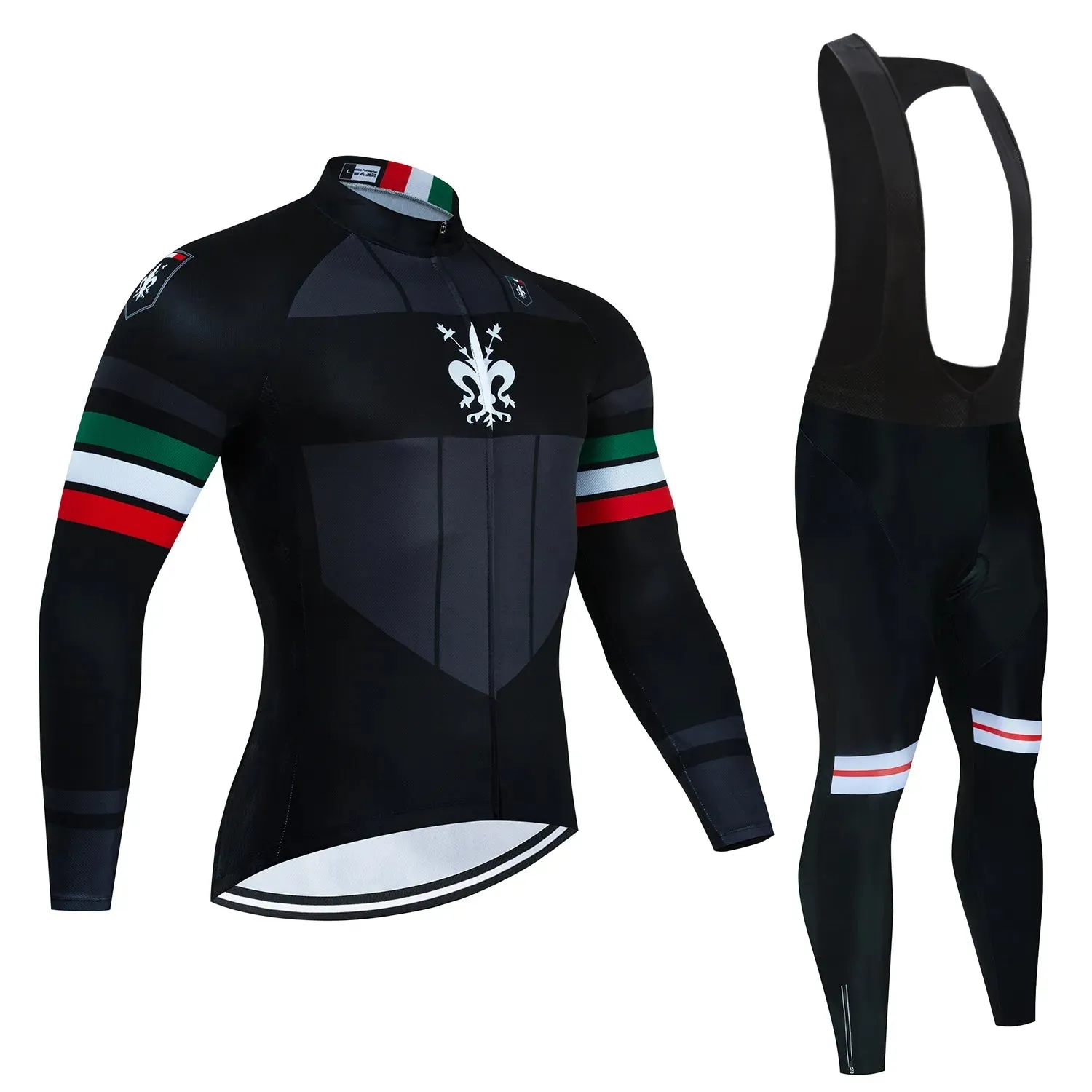 2024 Long Sleeve Cycling Sets Bicycle Clothing Breathable Mountain Cycling Clothes Suits Ropa Ciclismo Verano Triathlon