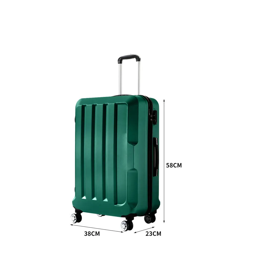 20" Travel Luggage Lightweight - Green