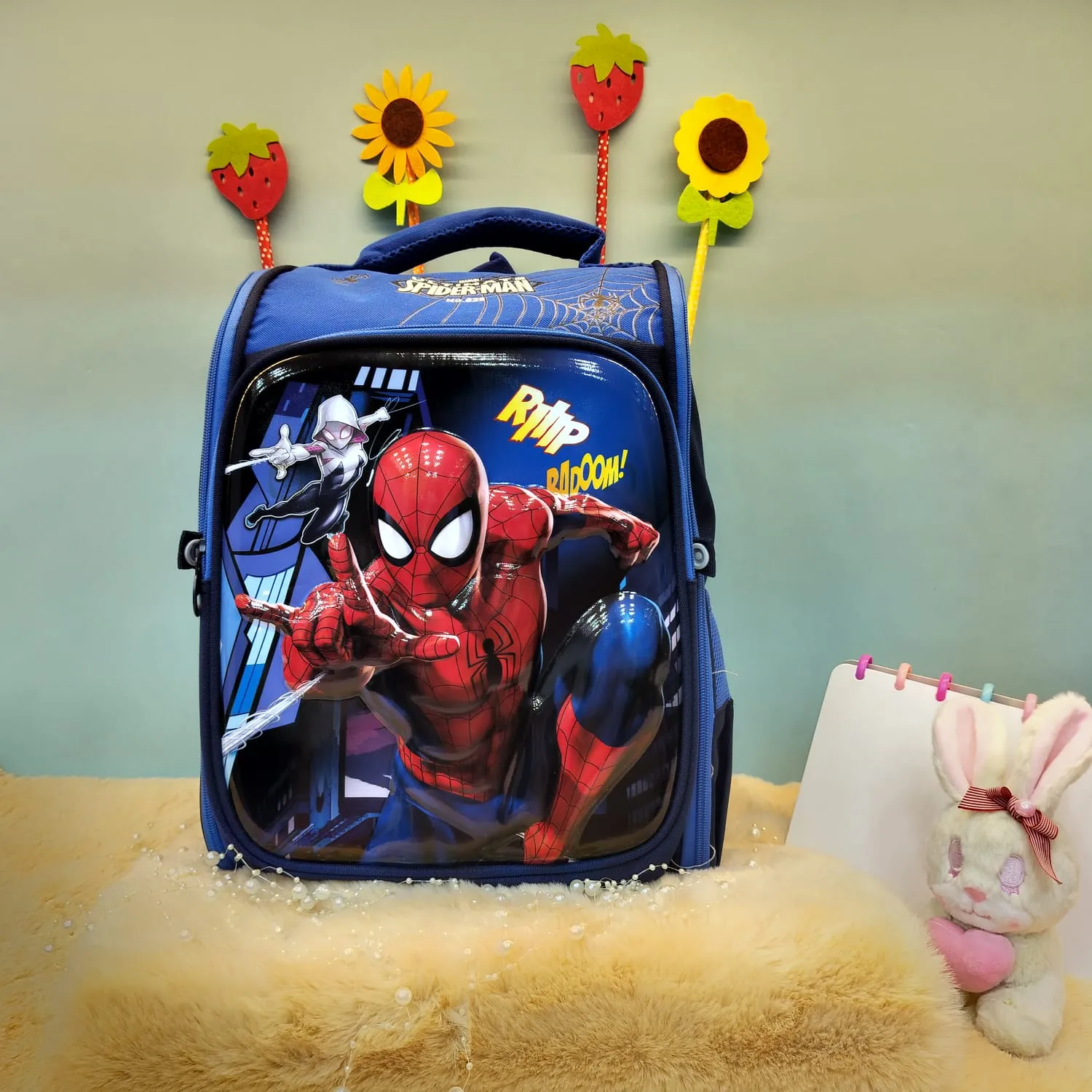 3D Cartoon Design School Bags