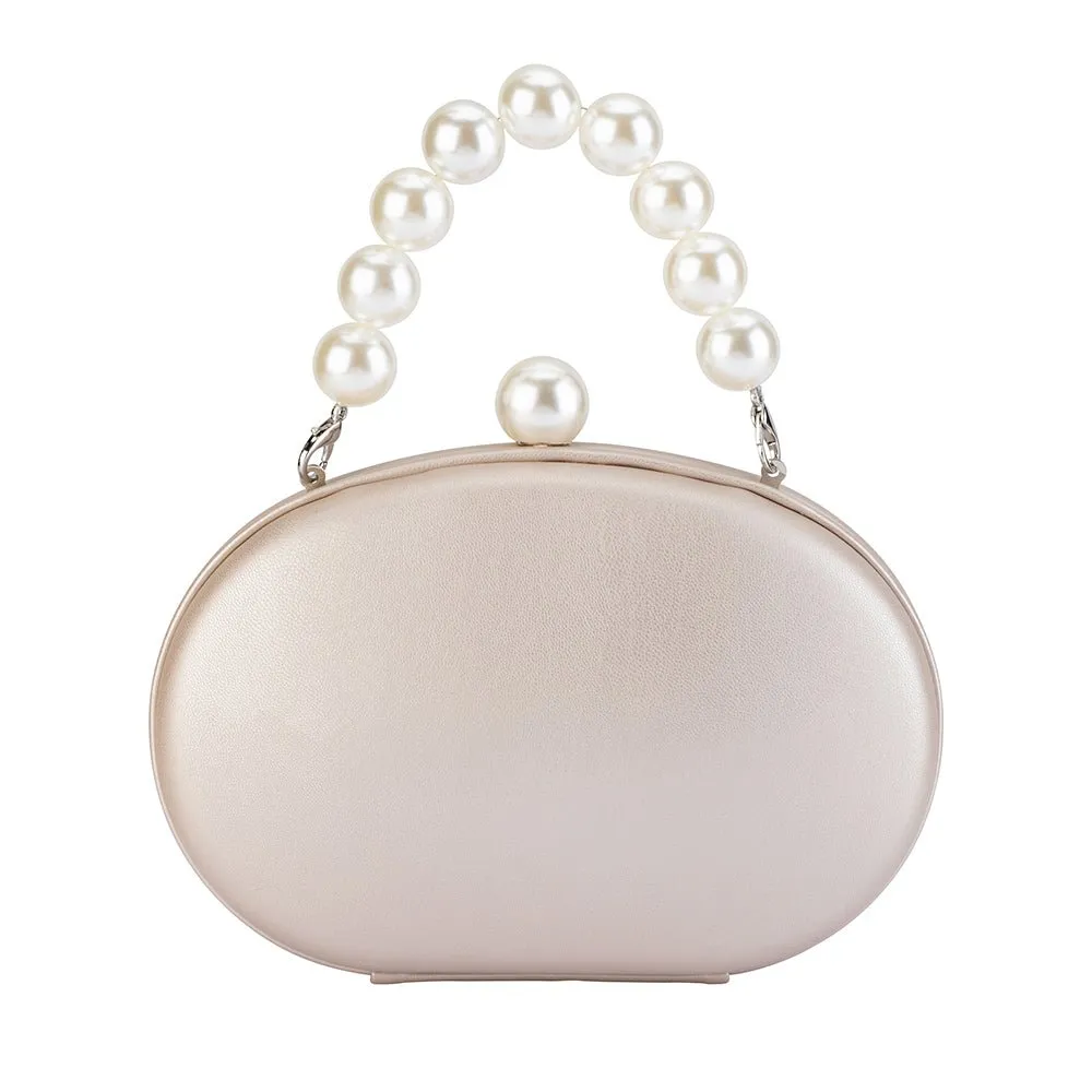 ABIGAIL Pearl Handle Bag