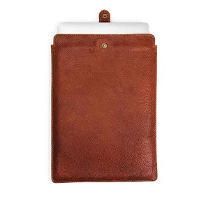 'Almost Perfect' Leather Laptop Sleeve