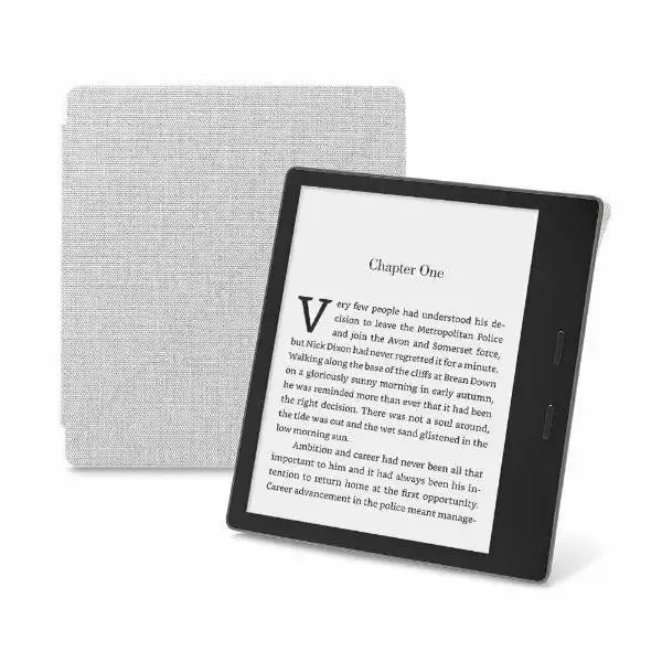 Amazon Kindle Oasis Case 9th Gen 2017 - Fabric Standing E-Reader Case