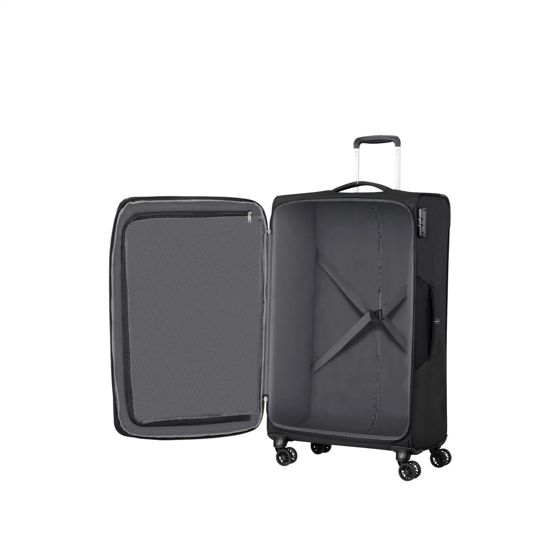 American Tourister Crosstrack Expanding Trolley Suitcase