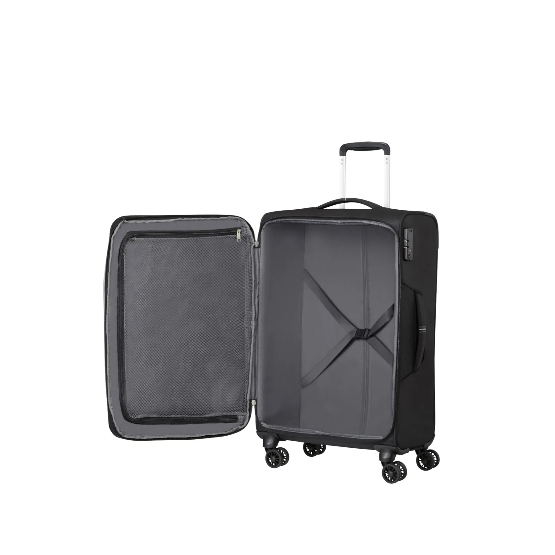 American Tourister Crosstrack Expanding Trolley Suitcase