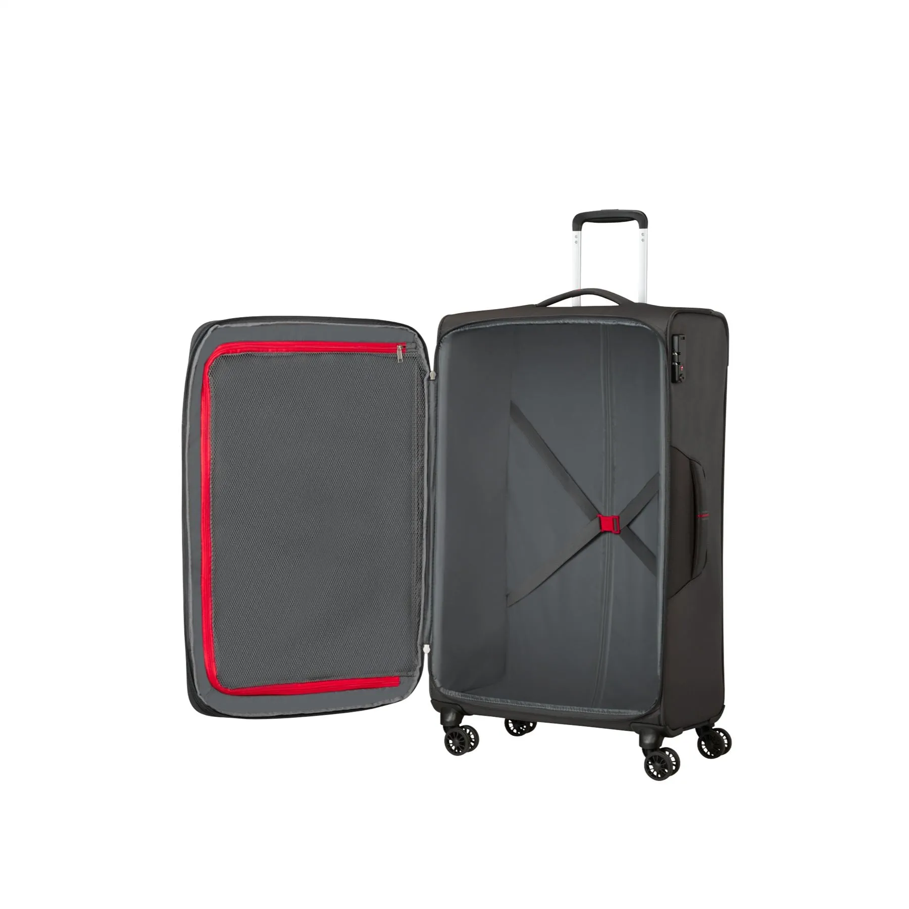 American Tourister Crosstrack Expanding Trolley Suitcase