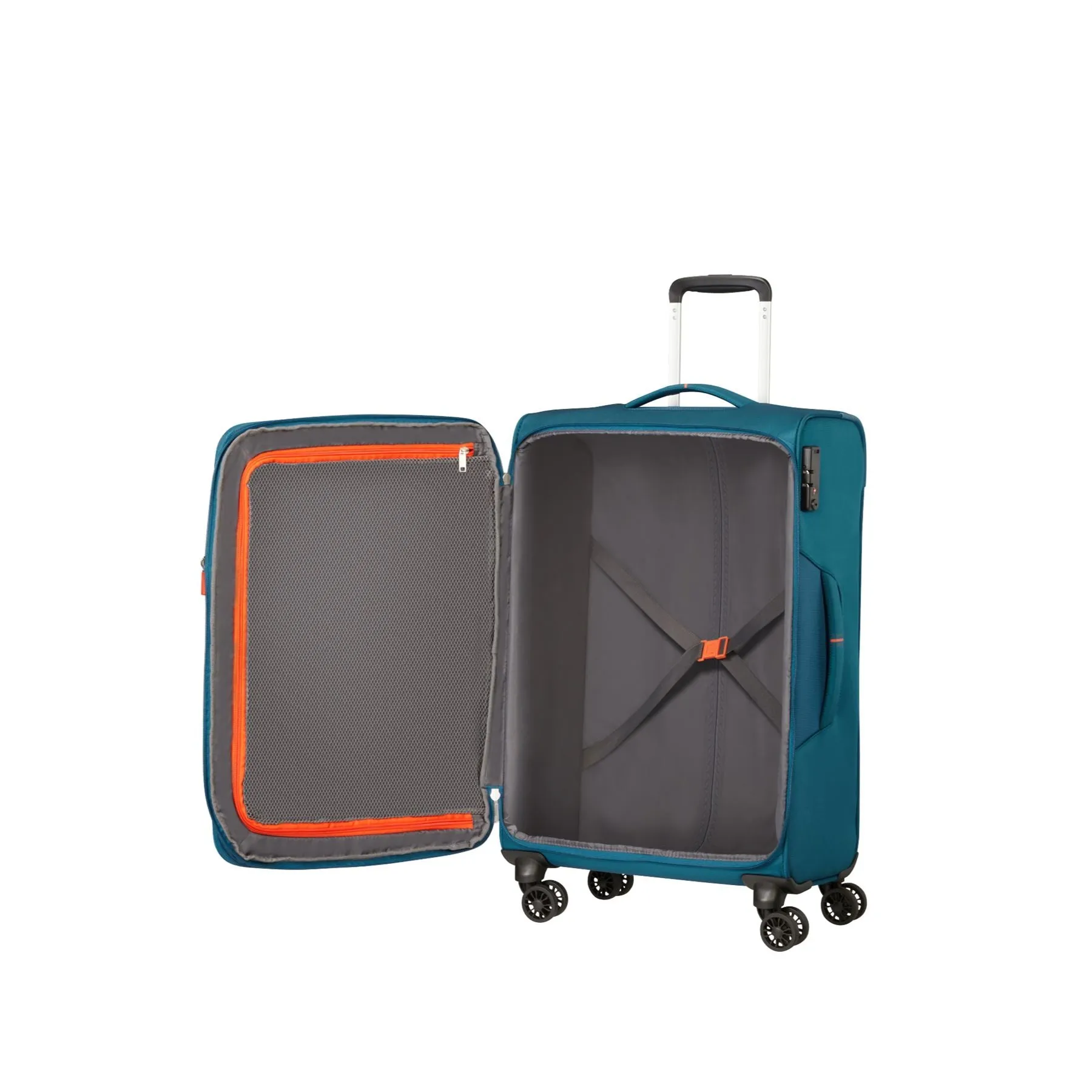 American Tourister Crosstrack Expanding Trolley Suitcase