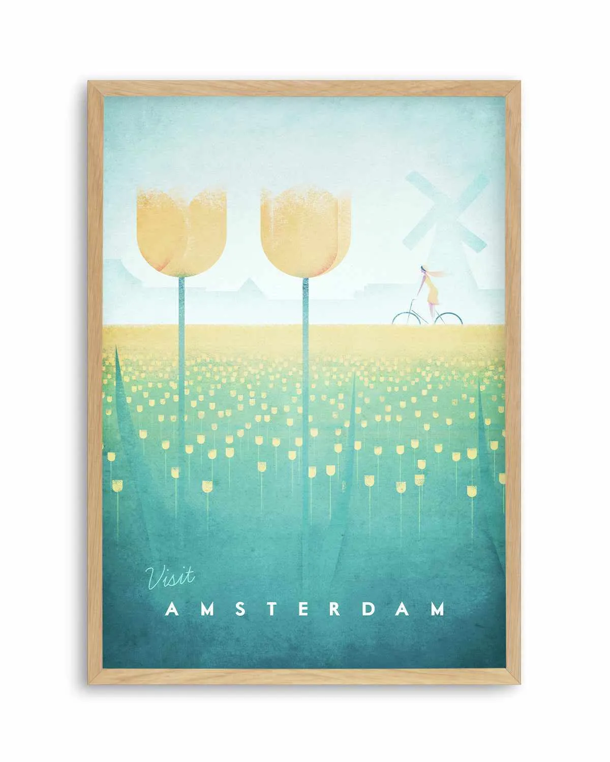 Amsterdam by Henry Rivers Art Print