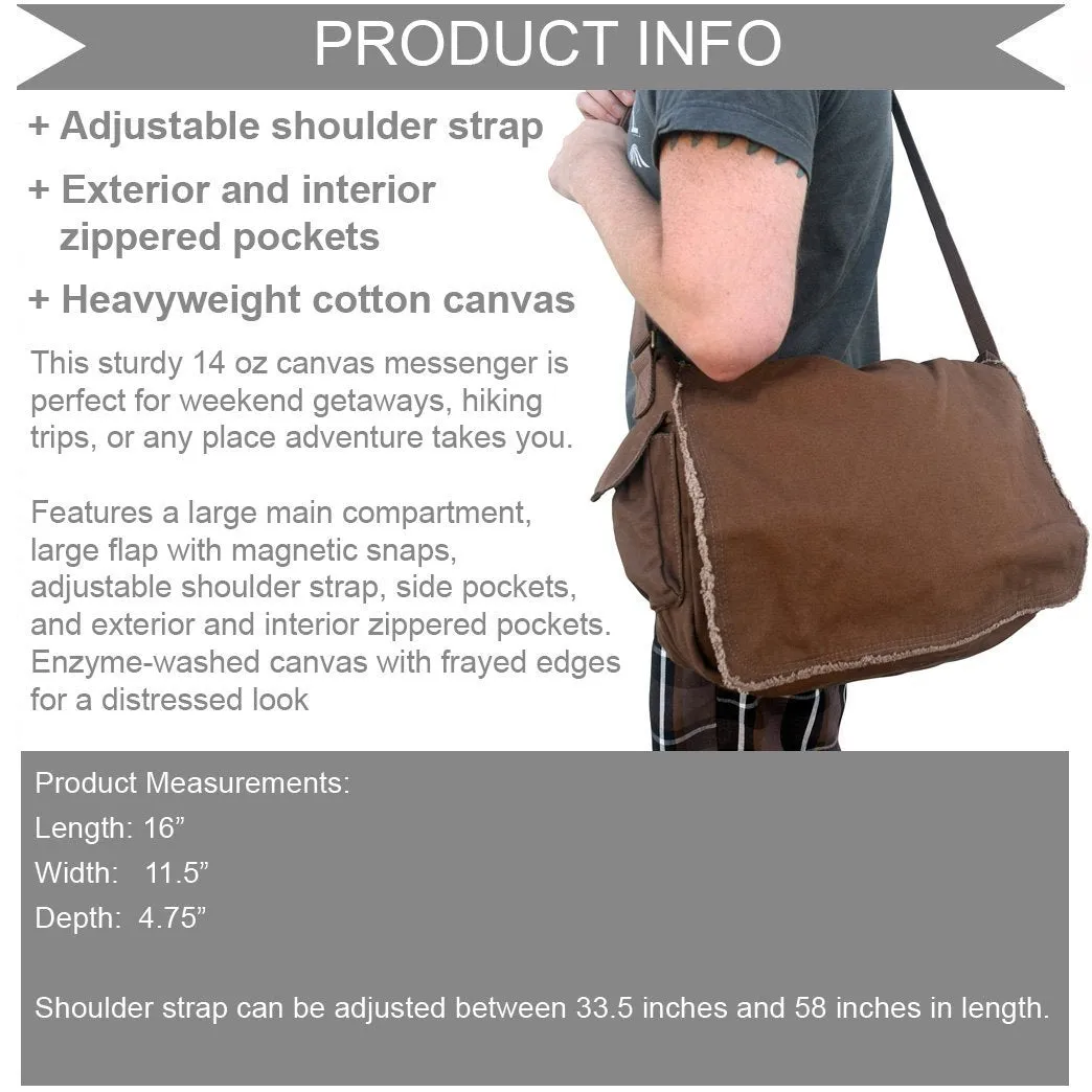 Assonance and Alliteration Messenger Bag