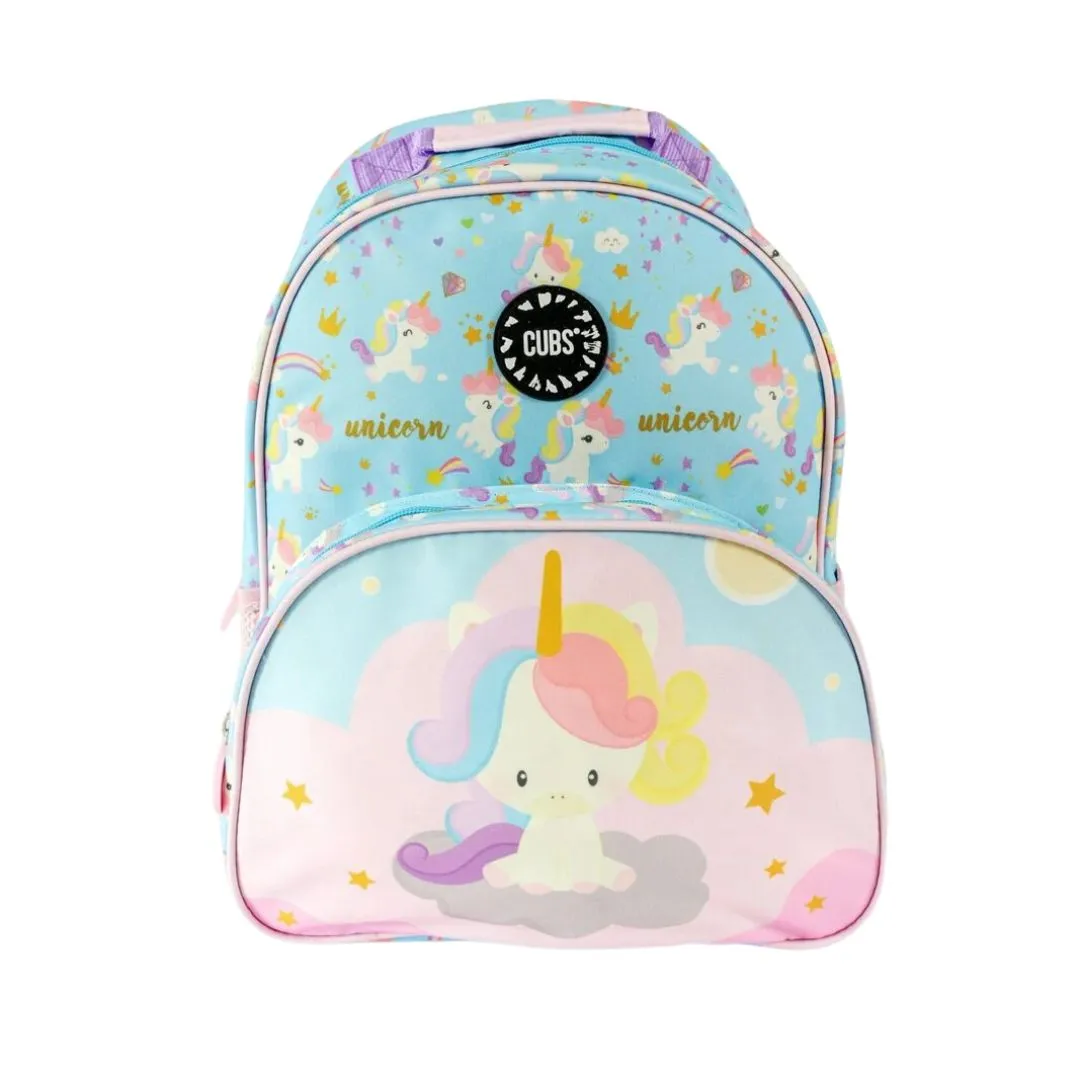 Baby Unicorn clouds Backpack