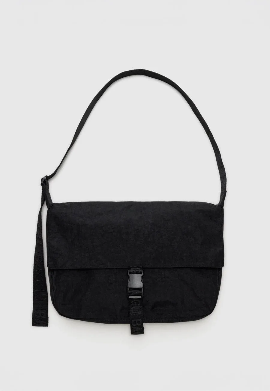 Baggu Nylon Messenger Bag Black