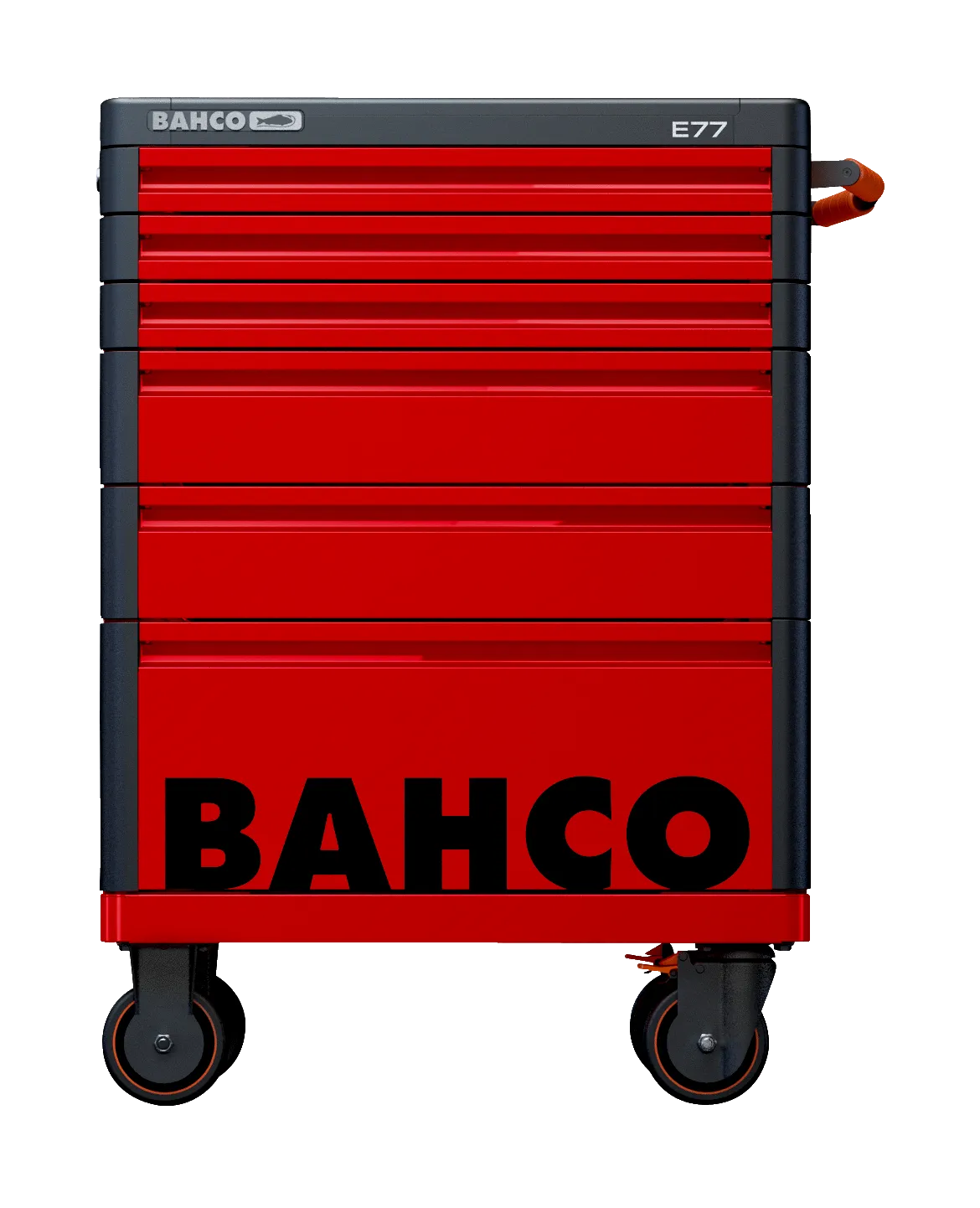 Bahco 1477K6RED E77 Premium 6 Drawer Red Mobile Roller Cabinet