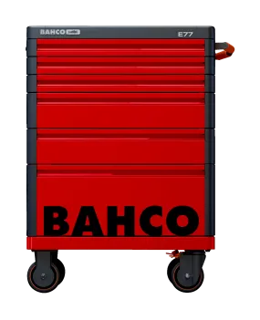 Bahco 1477K6RED E77 Premium 6 Drawer Red Mobile Roller Cabinet