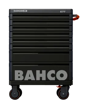 Bahco 1477K8BLACK E77 Premium 8 Drawer Black Mobile Roller Cabinet