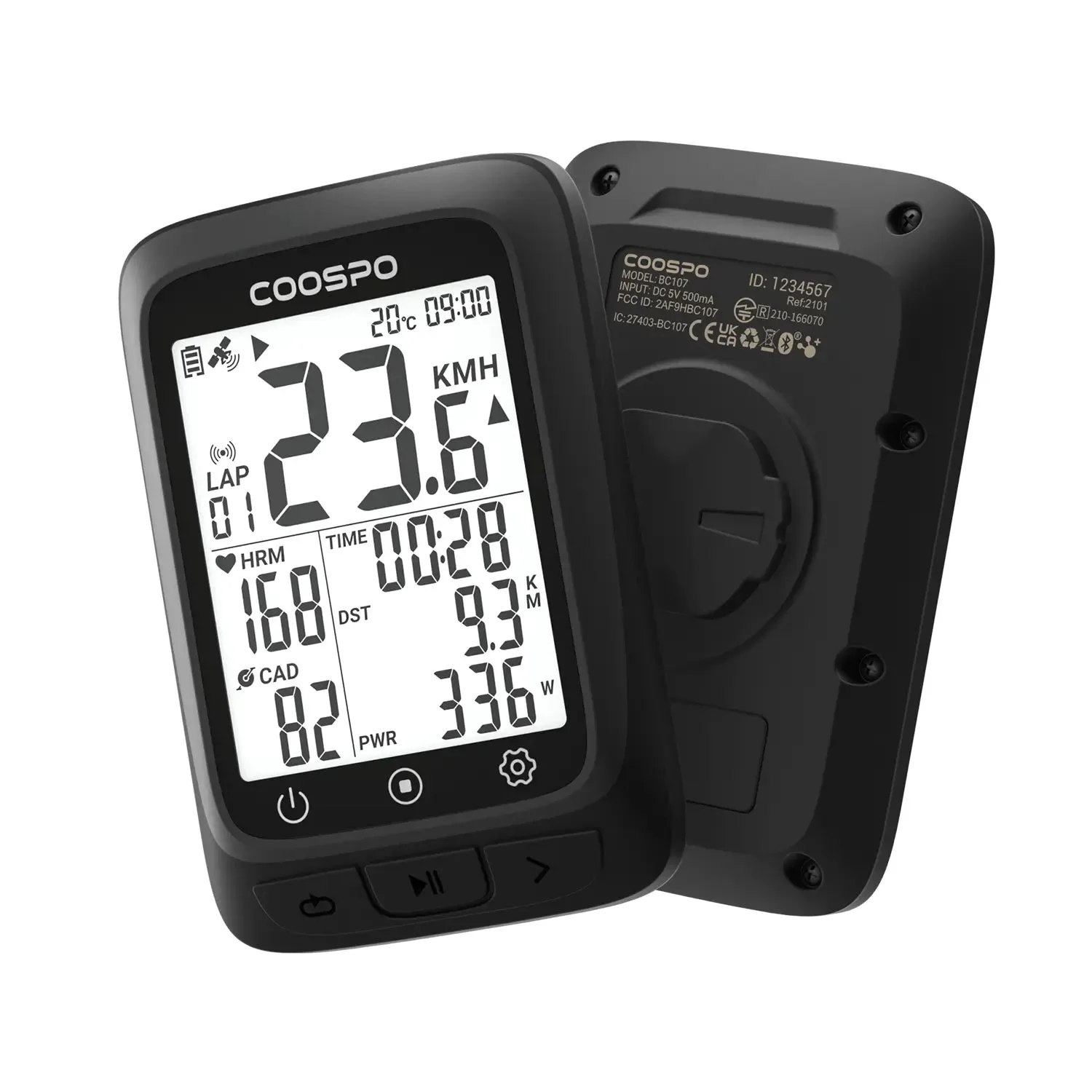 BC107 GPS Bike Computer