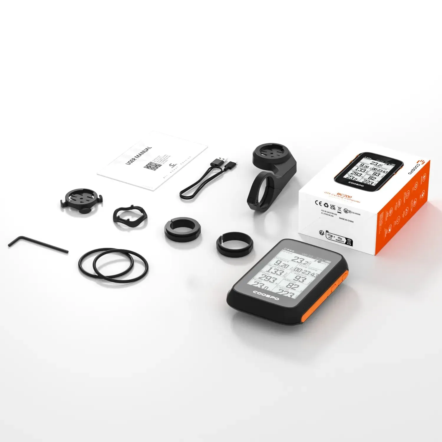 BC200 GPS Bike Computer