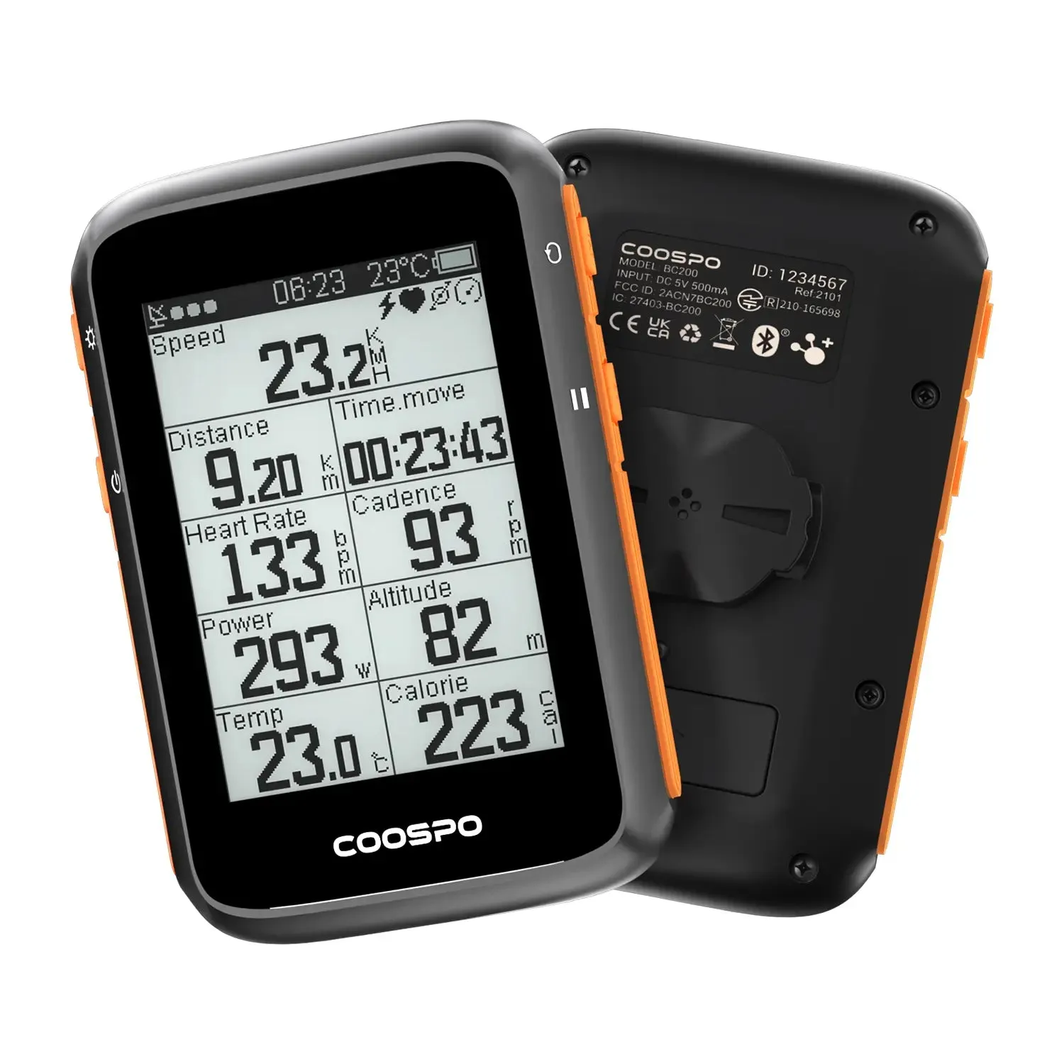 BC200 GPS Bike Computer