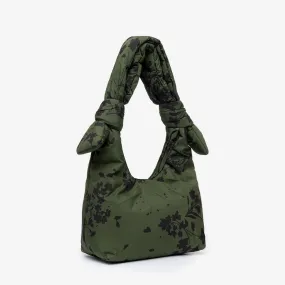 Biwa Puffy Mini Bag Floral Green