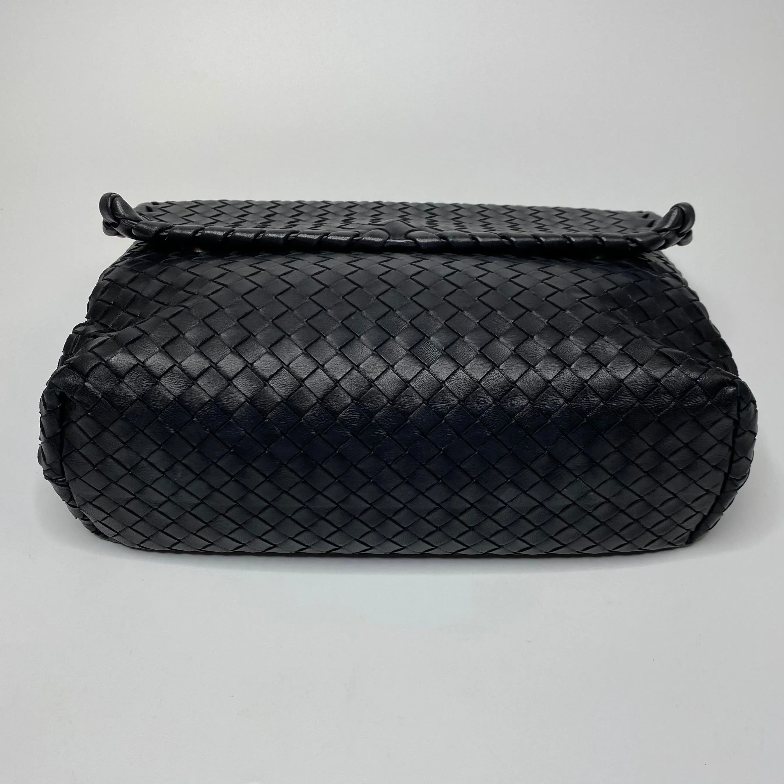 Bottega Veneta Black Olimpia Short Handle Bag