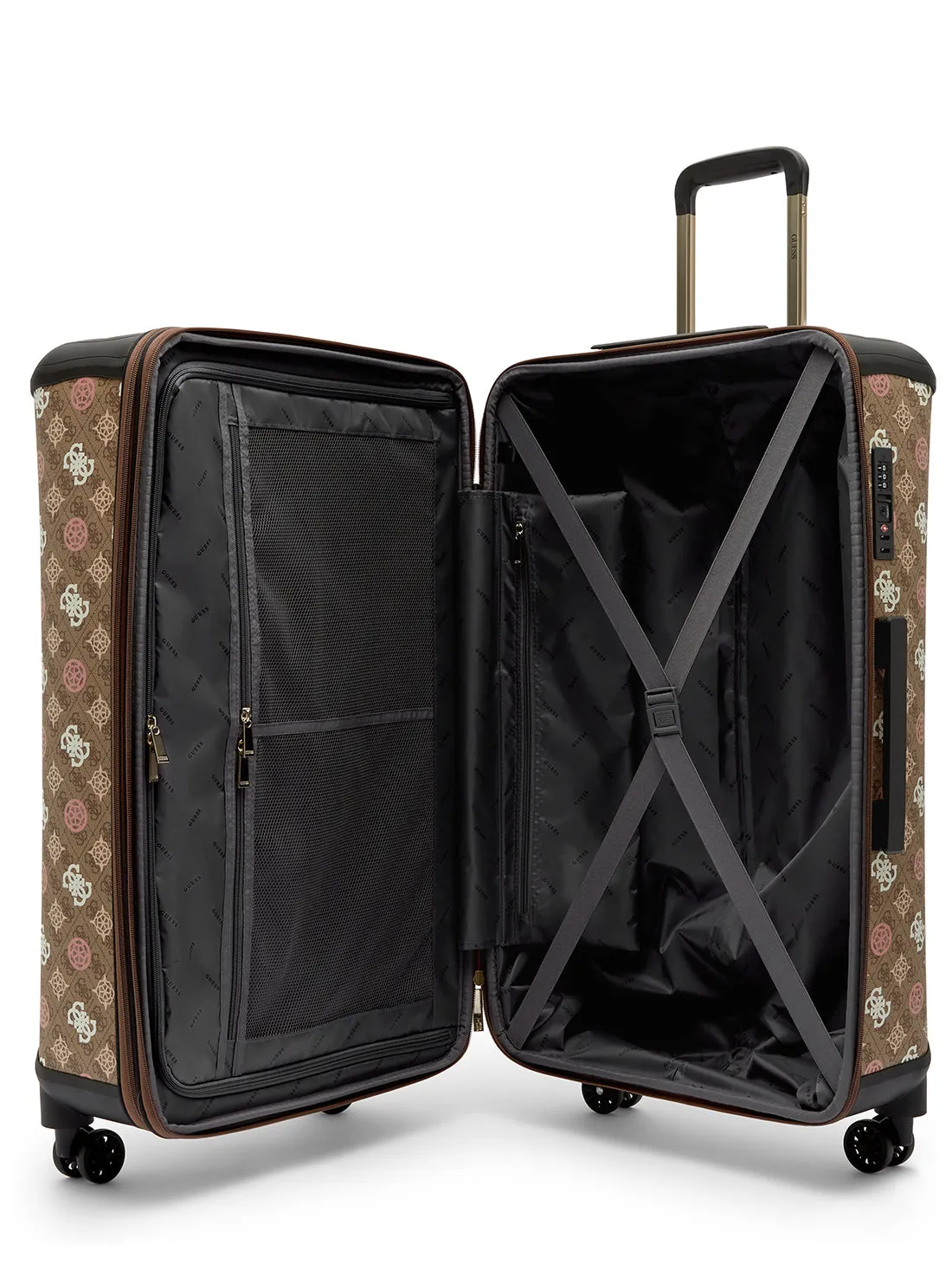 Brown Logo Eliette 71cm Suitcase