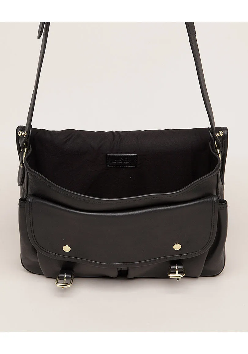 Buckled Messenger Bag