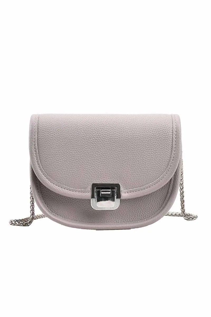 CASUAL COLOR CONTRAST SMALL SQUARE BAG