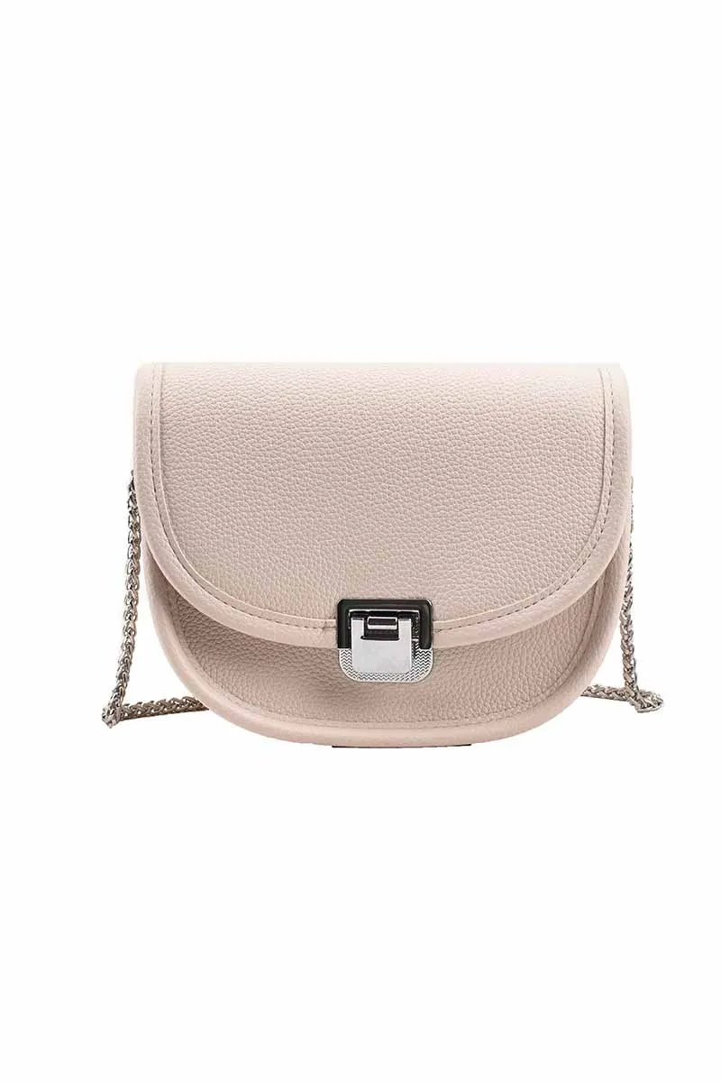 CASUAL COLOR CONTRAST SMALL SQUARE BAG