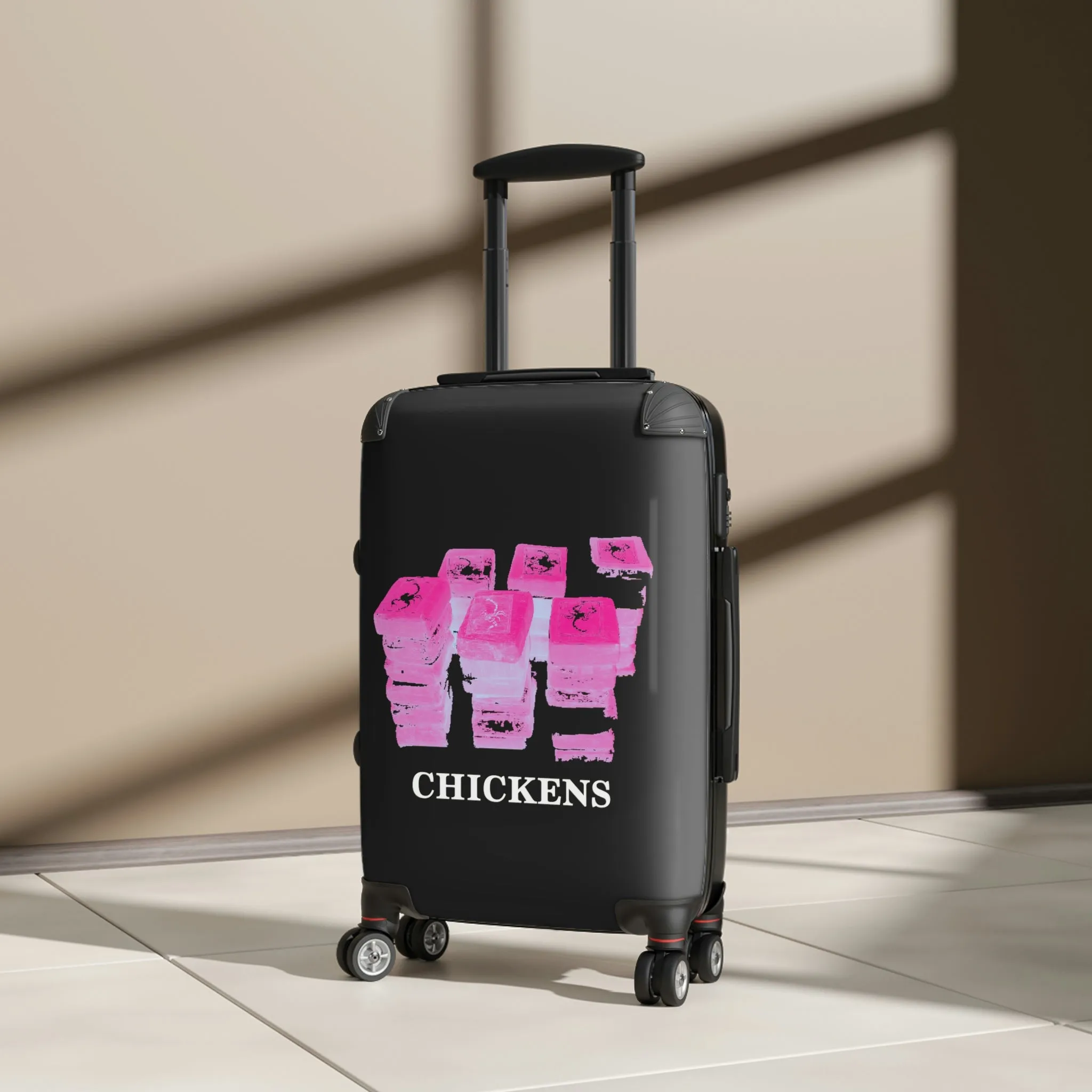 Chickens, Travel Unique Suitcase