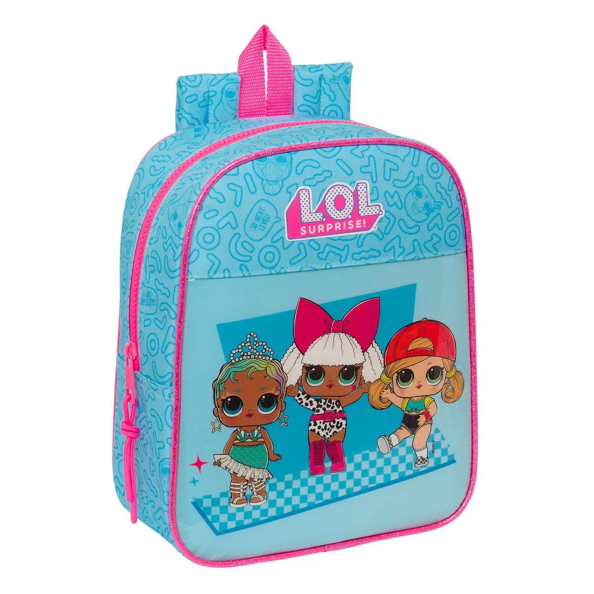 Child bag LOL Surprise! Divas Blue 22 x 27 x 10 cm