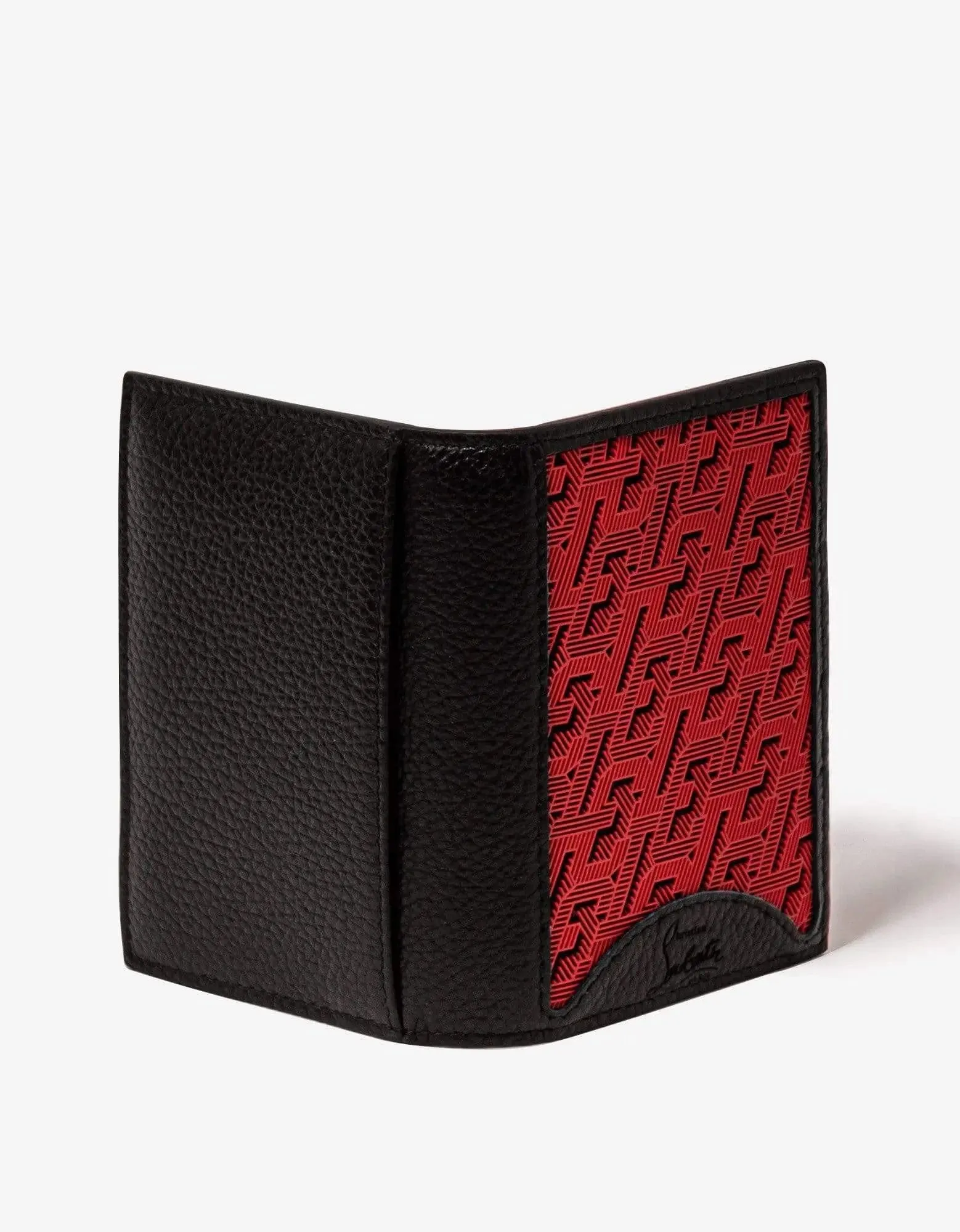 Christian Louboutin Sifnos CL Logo Black Card Wallet -