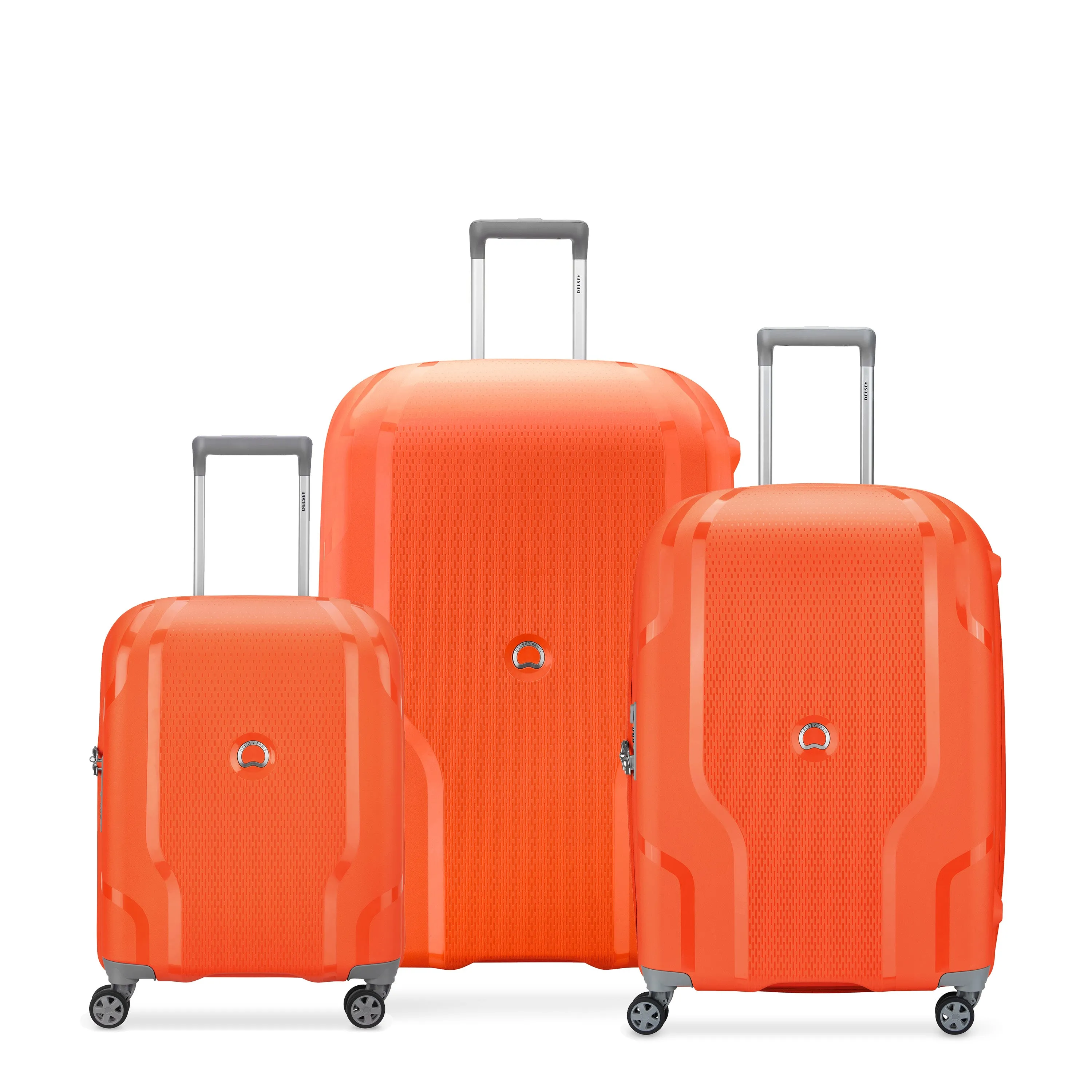 CLAVEL - Set 3 Suitcases (L Ext.-83cm) (L Ext.-70cm) (S Slim-55cm)