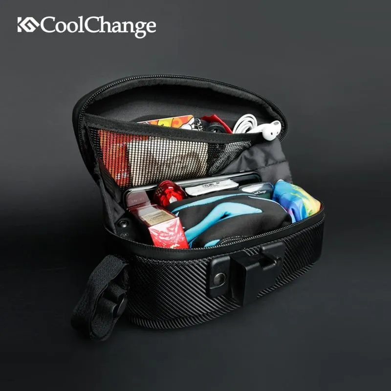 CoolChange Cycling Saddle Bag Waterproof Rear Bag