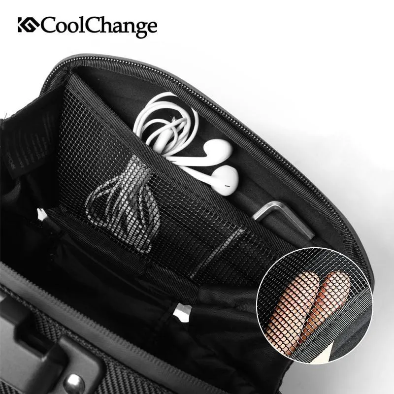 CoolChange Cycling Saddle Bag Waterproof Rear Bag