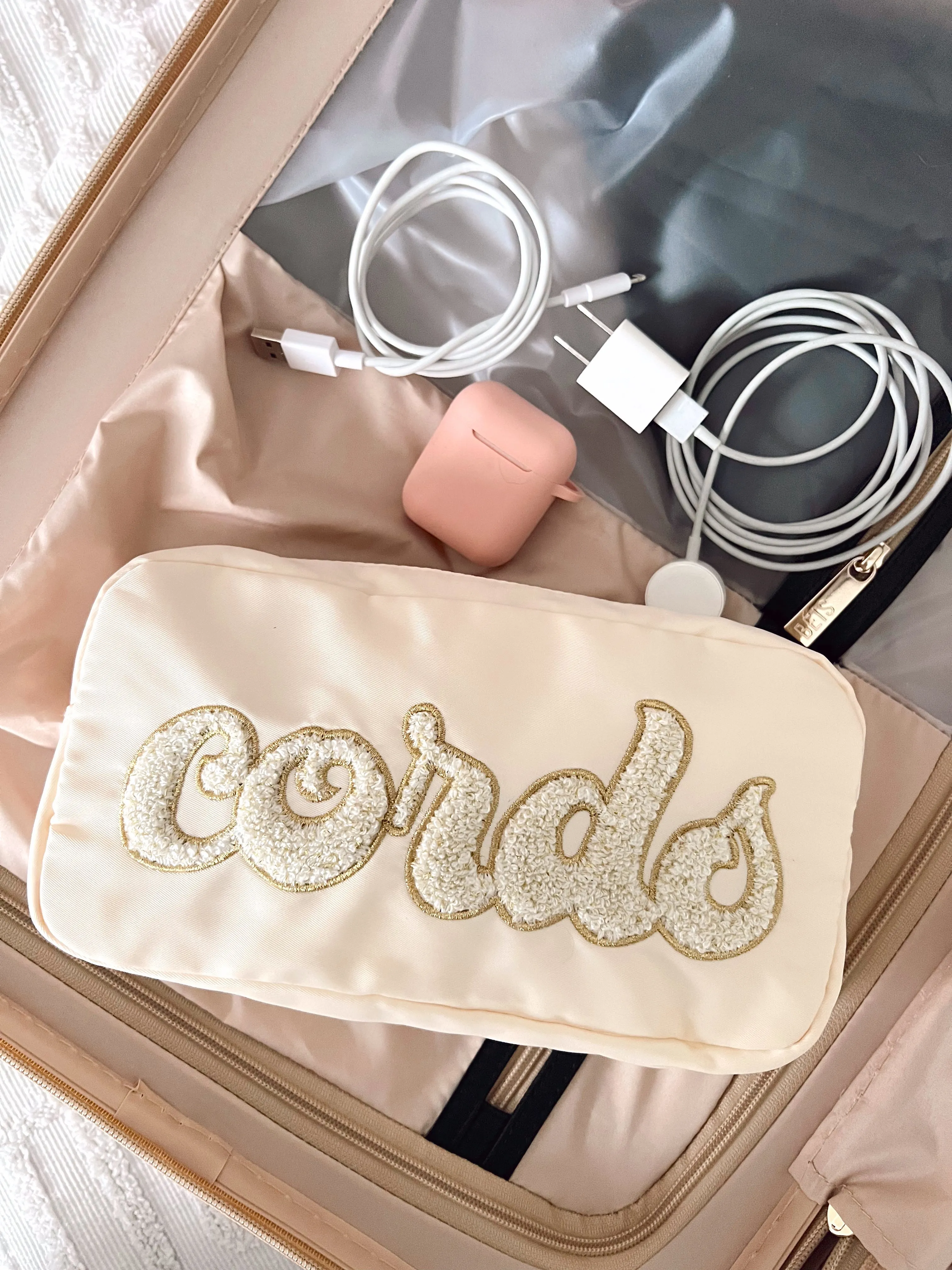 Cords Bag - Nude