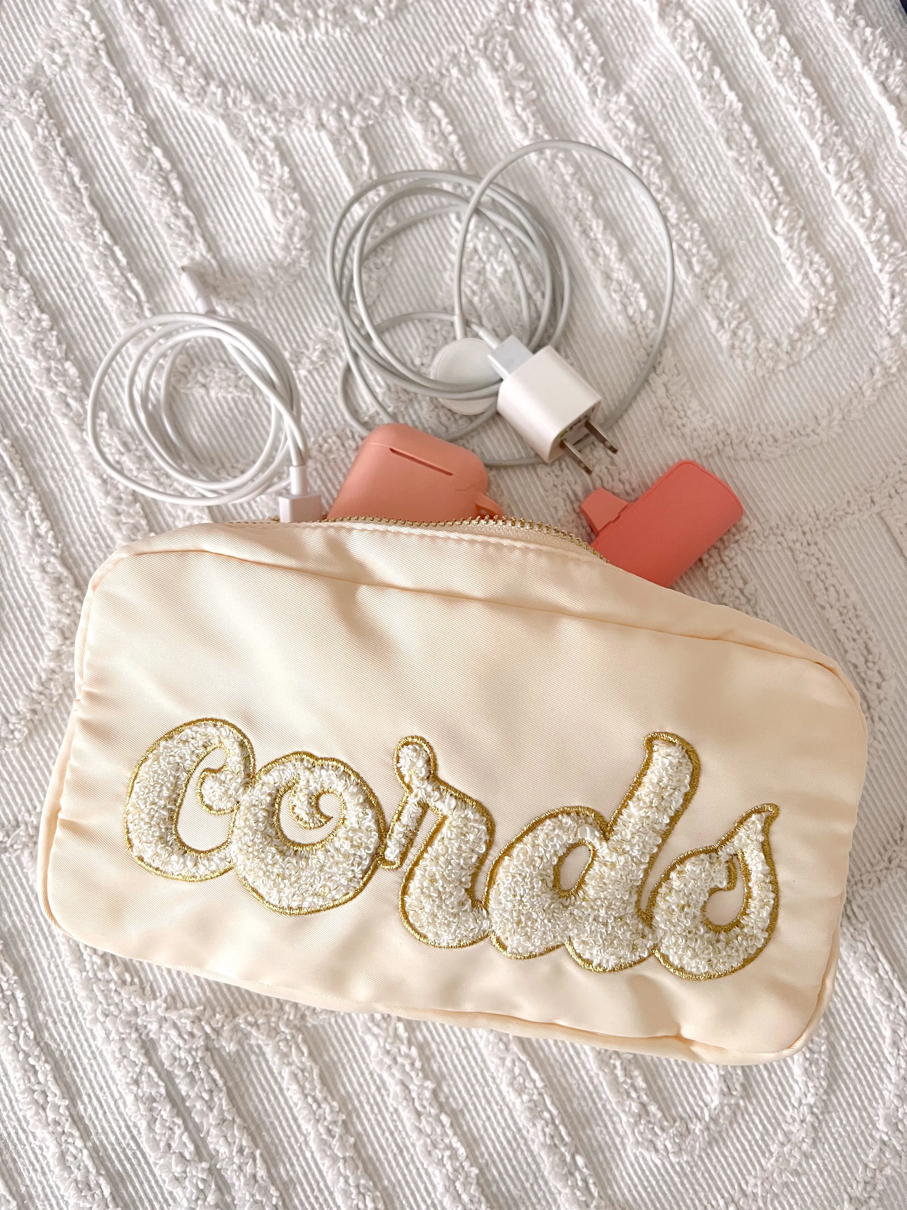 Cords Bag - Nude