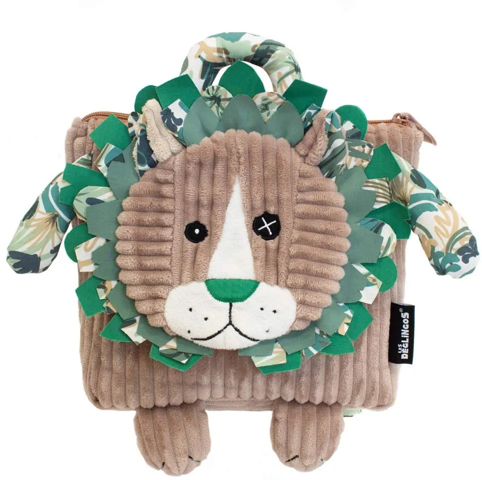 Corduroy Backpack Jelekros the Lion