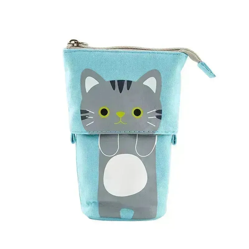 Creative student stationery canvas pencil bag