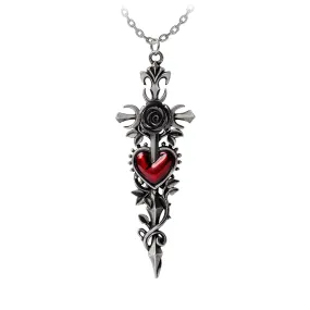 Cross of the Dark Kiss Neckwear - Necklace