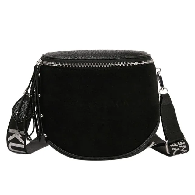 Crossbody Bags for Ladies Leisure Simple Pure Color