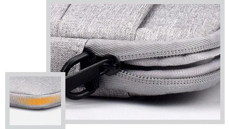 Custom Waterproof Business laptop Case sleeve Office Bag -Grey