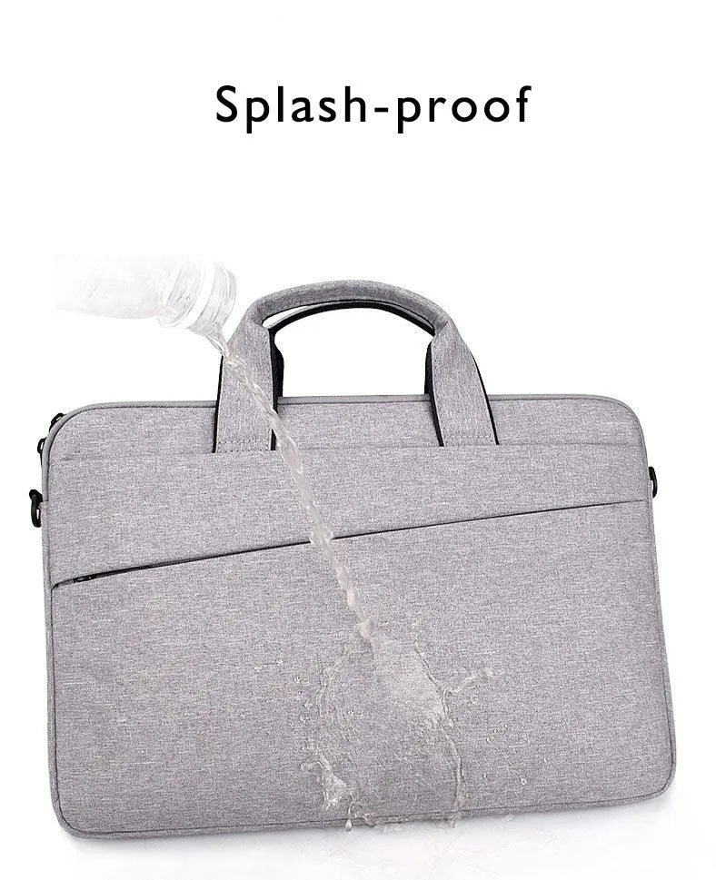 Custom Waterproof Business laptop Case sleeve Office Bag -Grey