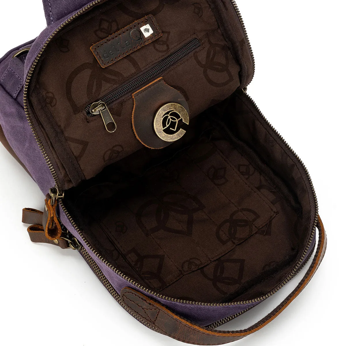 della Q Maker's Mini Messenger - Purple