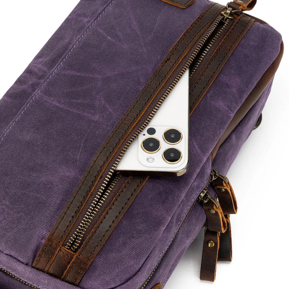 della Q Maker's Mini Messenger - Purple