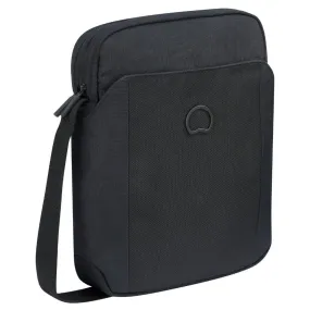 Delsey Picpus 2 Cpt Vertical Mini Reporter Bag 10.1" Tablet - Black