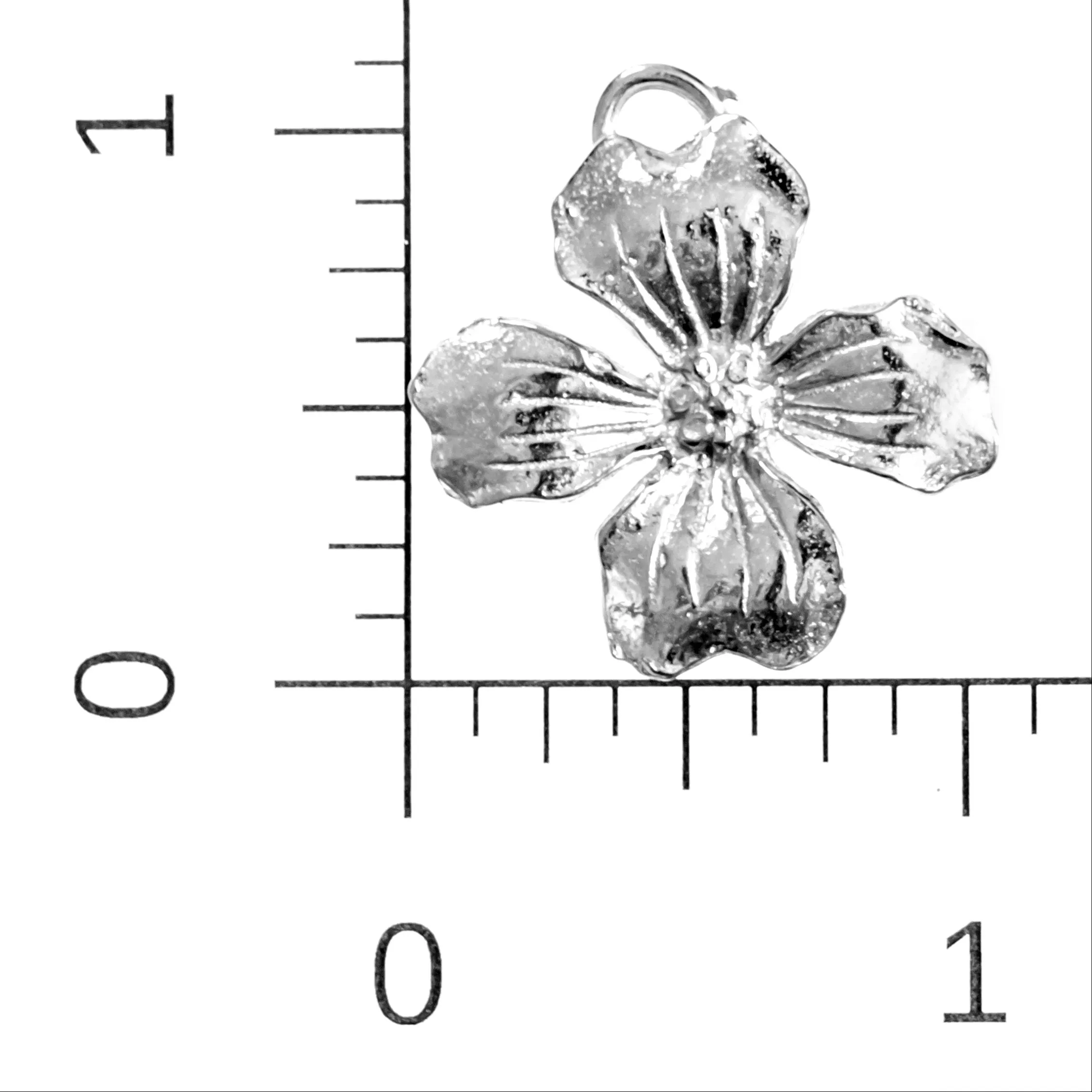 Dogwood Flower Bag Charm - Decorative Purse Charm