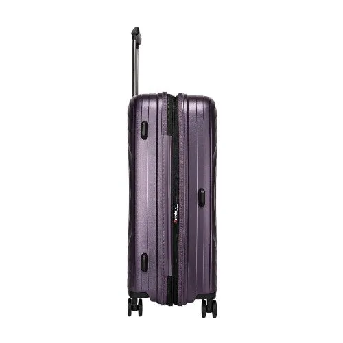 Eagle PP Hard Shell Cabin Expandable Suitcase with TSA Lock and 4 Spinner Wheels - 20"